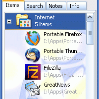 Portable PStart screenshot