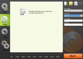 IQmango Audio CD Burner screenshot