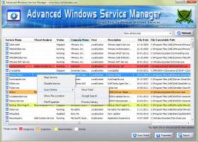 Advanced Windows Service Manager screenshot