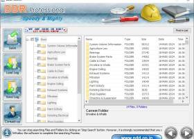 Vista Partition Files Recovery Software screenshot