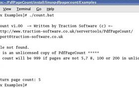 PDF Page Count screenshot
