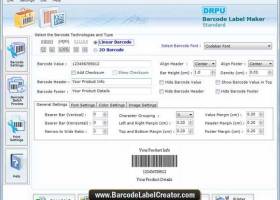 Barcode Label Creator screenshot