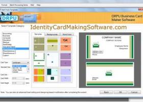 Business Card Making Software screenshot