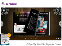 3DPageFlip Free Flip Magazine Creator screenshot