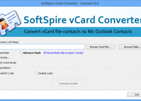 Software4help vCard Converter screenshot