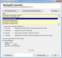 Move MBOX to Outlook screenshot