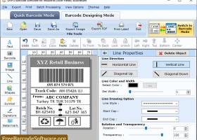 Warehousing Industry Barcode Software screenshot