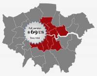Locator Map of the London Boroughs screenshot
