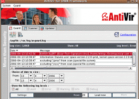 Avira Server Security screenshot