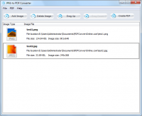 JPEG to PDF Converter screenshot