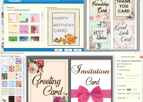 Greeting Cards Maker Software screenshot