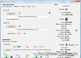 AVI ReComp screenshot