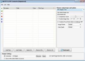 Ailt PPT to TIFF Converter screenshot