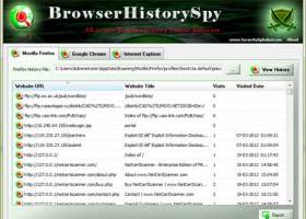 Browser History Spy screenshot