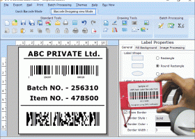 Barcode Label Maker Software screenshot