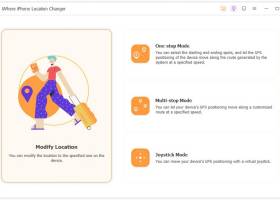 iWhere iPhone Location Changer Windows screenshot