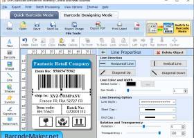 Retail Inventory Tracking Barcode Maker screenshot