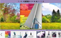 Flipping Book Theme about Colorful World screenshot