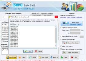 Bulk Text Message Sender to GSM Mobile screenshot