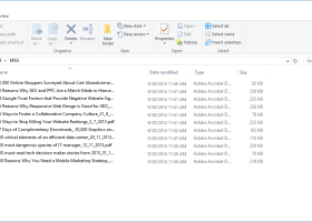 MSG File to PDF Converter screenshot