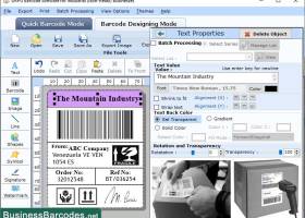 Automation Industry Barcode Application screenshot