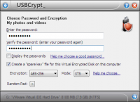 USBCrypt screenshot