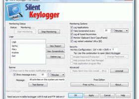 Silent Keylogger Free Edition screenshot