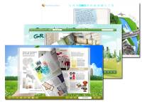 Green Style theme for Page Turning Book Design screenshot