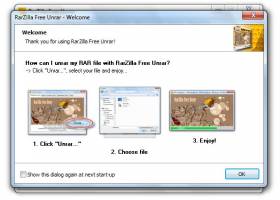 RarZilla Free Unrar screenshot