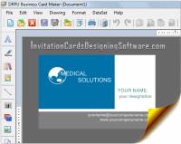 Business Cards Designing Program screenshot