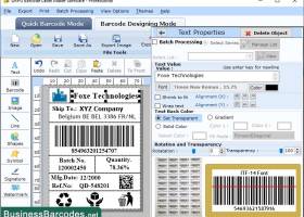 ITF-14 Barcode Designing Software screenshot