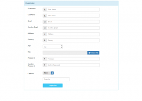 GZ Form Registration and Login screenshot