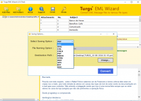 Turgs EML Wizard screenshot