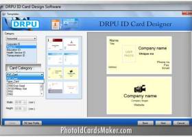 Photo ID Cards Maker Software screenshot