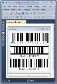 ConnectCode .Net Barcode SDK screenshot