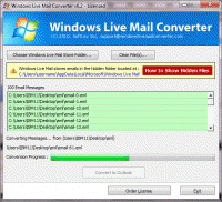 Batch Email Conversion Tool screenshot