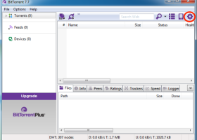 BitTorrent screenshot