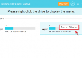 iSunshare BitLocker Genius for Windows screenshot