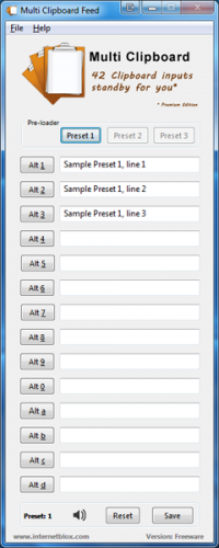 Multi Clipboard screenshot