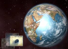 Earth 3D Space Screensaver screenshot