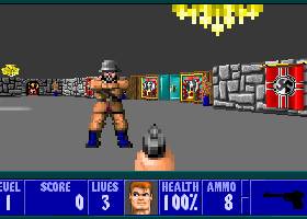 Wolfenstein 3d screenshot