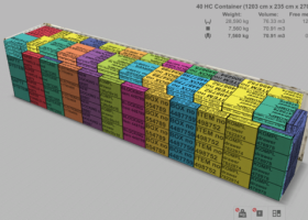 Container Loading Calculator screenshot