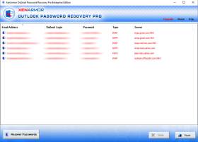 XenArmor Outlook Password Recovery Pro screenshot