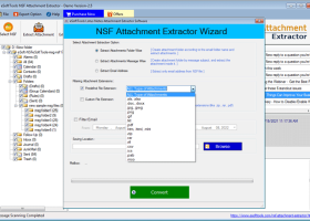 eSoftTools NSF Attachment Extractor screenshot