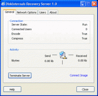 DiskInternals Recovery Server screenshot