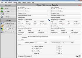 Purchase Order Form screenshot