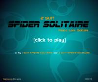 spider solitaire, 2 suit screenshot