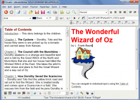 eBooksWriter LITE screenshot