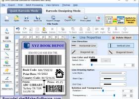 Books Barcode Label Maker Software screenshot