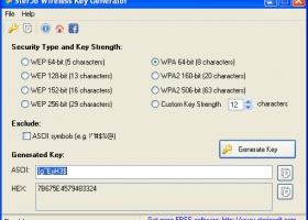 SterJo Wireless Key Generator screenshot